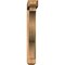 Ekena Millwork Funston Craftsman Smooth Bracket w/ Offset Brace, Western Red Cedar, 5 1/2"W x 34"D x 38"H BKT0604X34X38FST04SWR - alternate 2